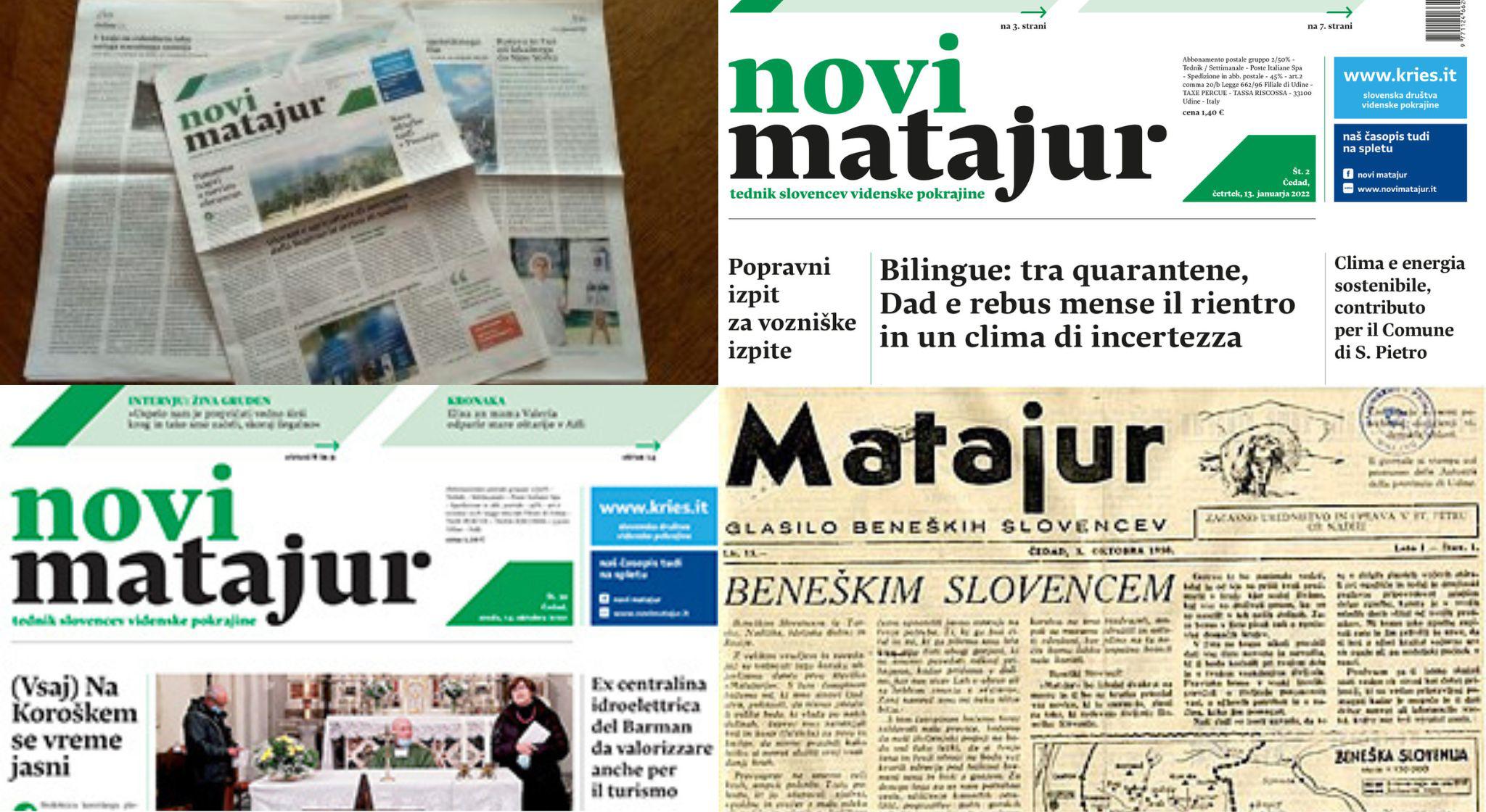 Copertina per Novi Matajur festeggia 70 anni, il giornale sloveno raccontato a Gorizia